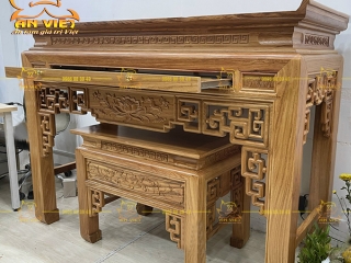 Bàn Thờ Bằng Gỗ Mít