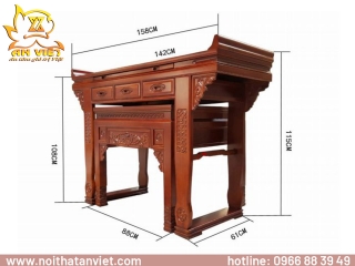 Kích Thước Bàn Thờ Theo Phong Thủy