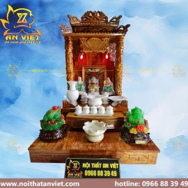 [Mệnh Thủy] - Trọn Bộ Bàn Thờ Thần Tài Thổ Địa Cho người Mệnh Thủy