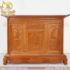 Tủ Thờ Gỗ Gõ TH2302