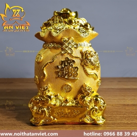 [Phát Lộc] Túi Vàng Kim Bảo chiêu tài-màu vàng-TV2302
