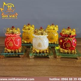 [Phát Tài] Túi Vàng Kim Bảo chiêu tài-đế kính - TV2304