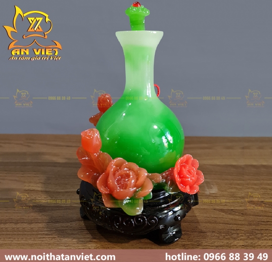 Cặp Bình Hút Tài Lộc BÌNH AN và NHƯ Ý, Phong Thủy May Mắn Hút Lộc - BTL2301
