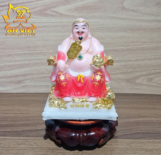 Bộ Tượng Thần Tài - Thổ Địa Phú Quý [Hợp Mệnh HỎA] - Cao 15cm - TD2502