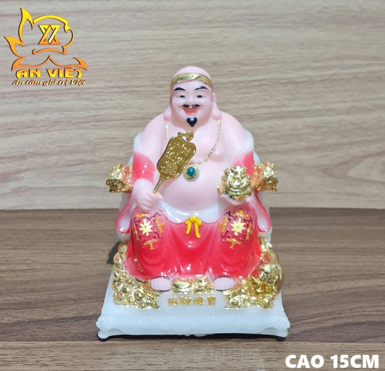 Bộ Tượng Thần Tài - Thổ Địa Phú Quý [Hợp Mệnh HỎA] - Cao 15cm - TD2502