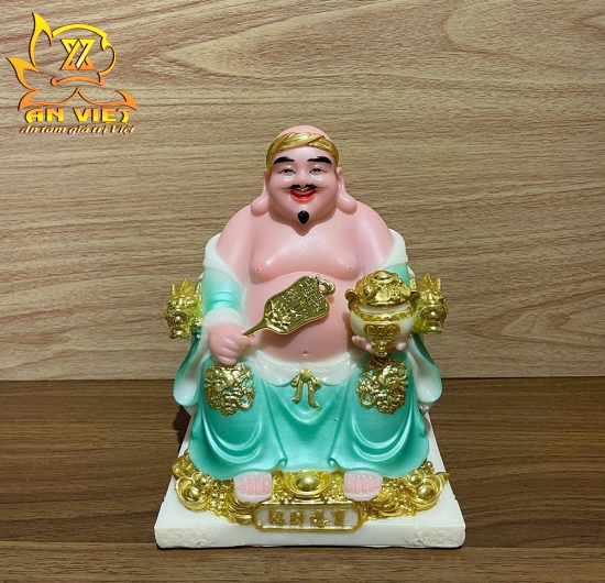Bộ Tượng Thần Tài - Thổ Địa Phú Quý [Hợp Mệnh THỦY] - Cao 20cm - TD2507