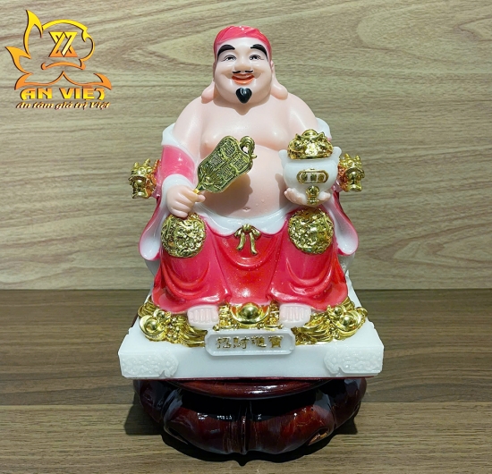 Bộ Tượng Thần Tài - Thổ Địa Phú Quý [Hợp Mệnh HỎA] - Cao 20cm - TD2511