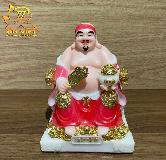 Bộ Tượng Thần Tài - Thổ Địa Phú Quý [Hợp Mệnh HỎA] - Cao 20cm - TD2511