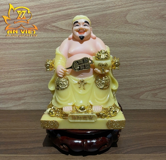 Bộ 3 Tượng Thần Tài-Thổ Địa-Thần T.iền Phú Quý [Hợp Mệnh THỔ]
