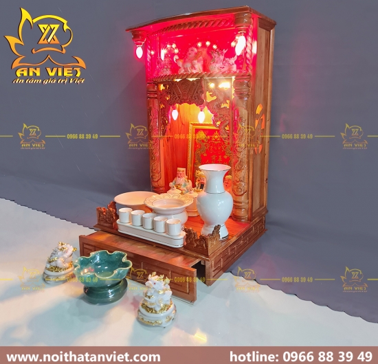 Trọn Bộ Bàn Thờ Thần Tài Thổ Địa Cho người Mệnh Thủy
