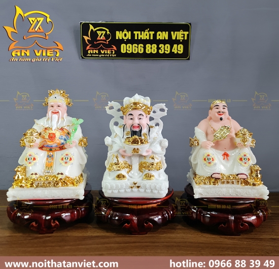 [Mệnh Kim] - Trọn Bộ Bàn Thờ Thần Tài Thổ Địa hợp cho người Mệnh Kim
