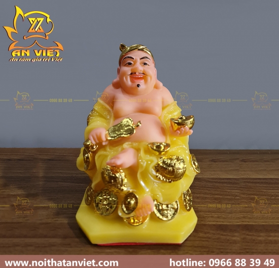 Bộ 3 Tượng Thần Tài-Thổ Địa-Thần Tiền [Hợp Mệnh THỔ] -TTTD2310